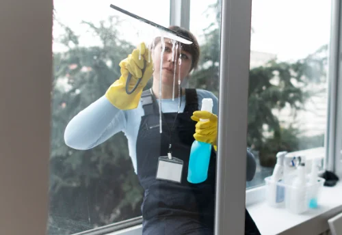 Nettoyage de vitres intérieures et extérieures à Puysserampion